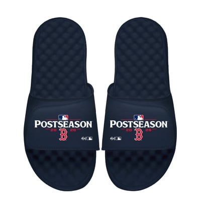Boston Red Sox ISlide Unisex 2026 MLB Postseason Slide Sandals - Navy