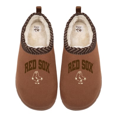 Boston Red Sox ISlide Unisex Tonal Pop Mission Slippers - Tan
