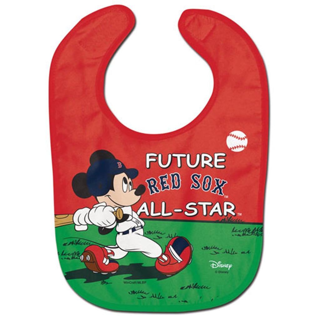 Boston Red Sox WinCraft Disney Mickey All Pro Baby Bib