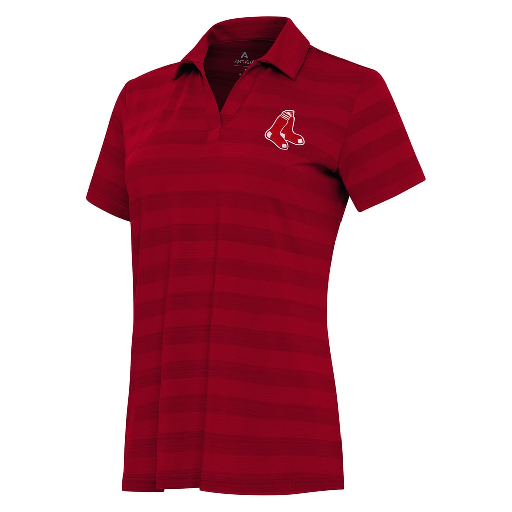 Boston Red Sox Antigua Women's Patch Tunnel Polo - Red