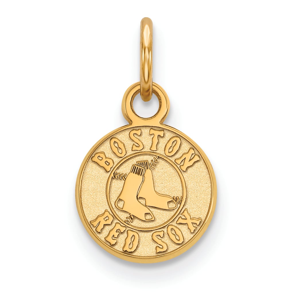 Boston Red Sox Women's 14k Yellow Gold Extra Small Pendant