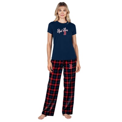  Boston Red Sox Concepts Sport Women's Highland Sleep Set - Navy