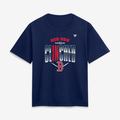 Boston Red Sox Fanatics Women's 2026 MLB Postseason Locker Room T-Shirt - Navy