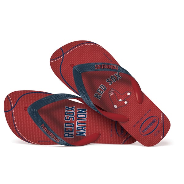 Havaianas Red‎ Sox Flip Flops womens-havaianas-boston-red-  main image 2