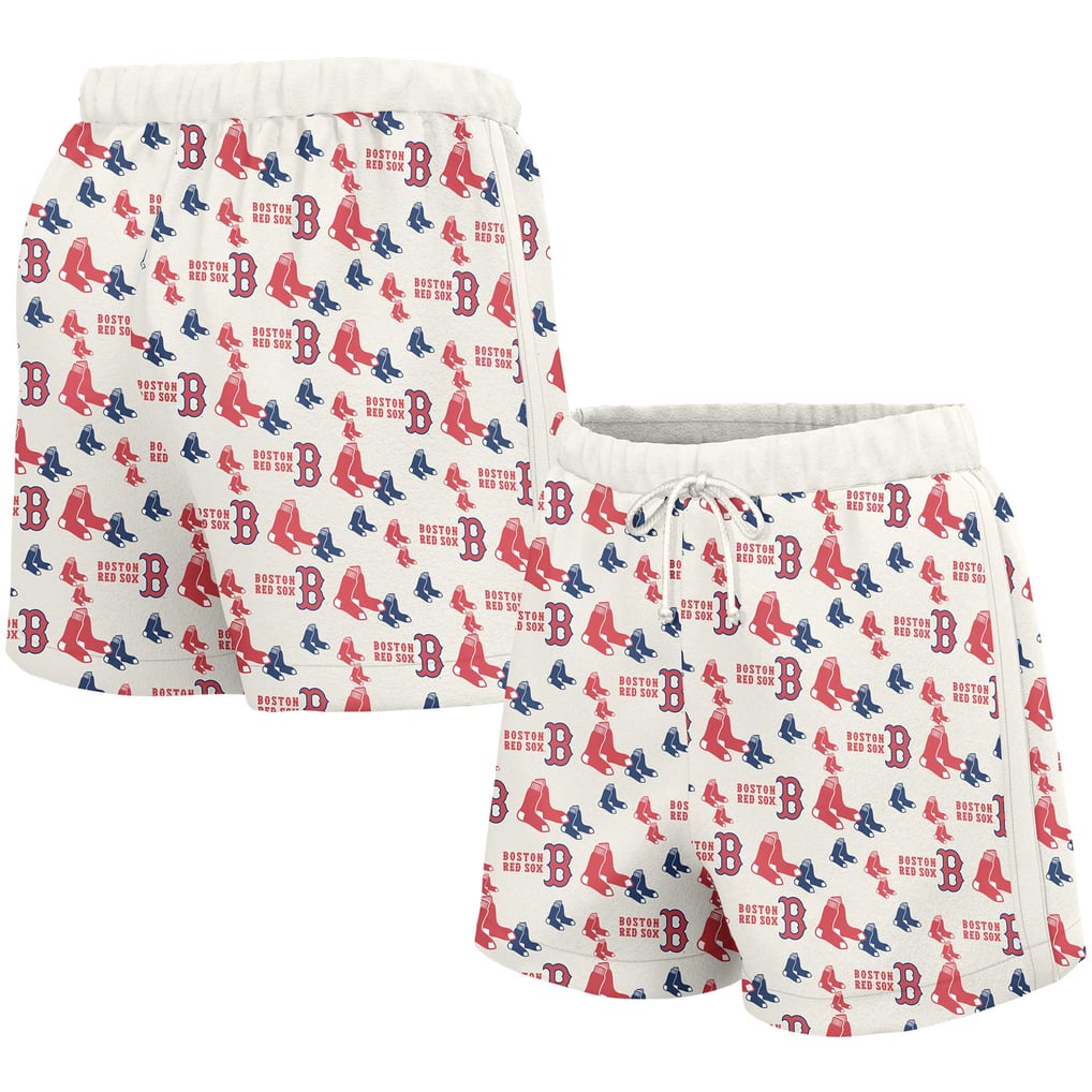  Boston Red Sox Lusso Women's Marge Shorts - White
