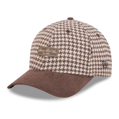 Boston Red Sox New Era Women's Faux Wool 9FORTY M-Crown Adjustable Hat - Light Brown