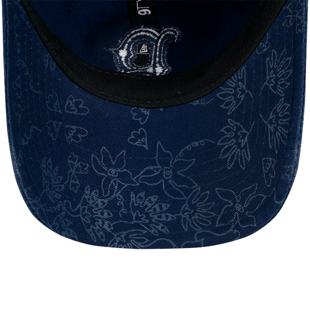 Boston Red Sox New Era Women's Tonal Floral 9TWENTY Adjustable Hat - Navy