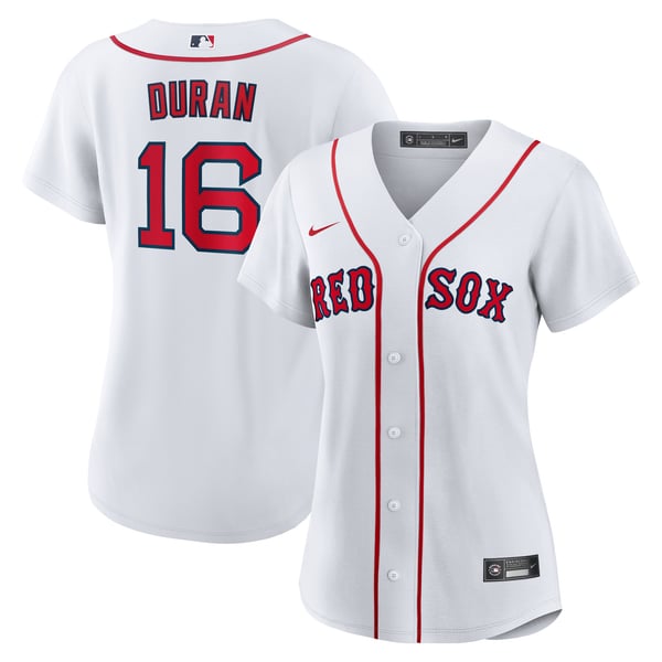 Women's Boston Red Sox Jarren Duran Nike White  Replica Player Jersey