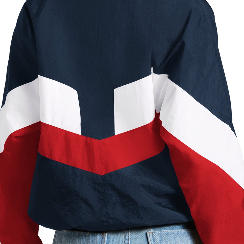  Boston Red Sox Starter Women's Yardline Quarter-Zip Pullover - Navy