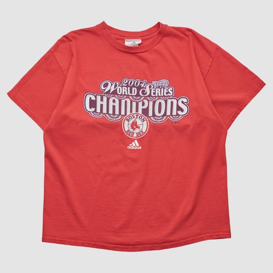 World Series Adidas 2004 T-shirt - Red - M by Fanatics Real Vintage