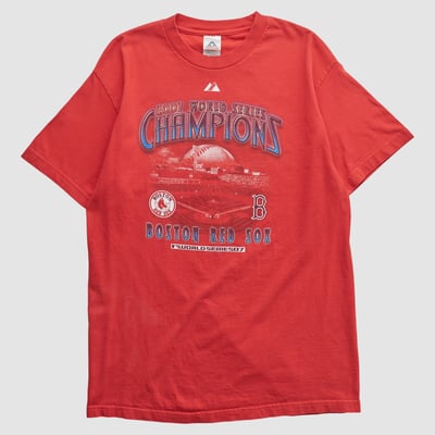 World Series Alstyle 2007 T-shirt - Red - M by Fanatics Real Vintage