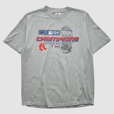 World Series Alstyle Apparel 2004 T-shirt - Heather Gray - L by Fanatics Real Vintage