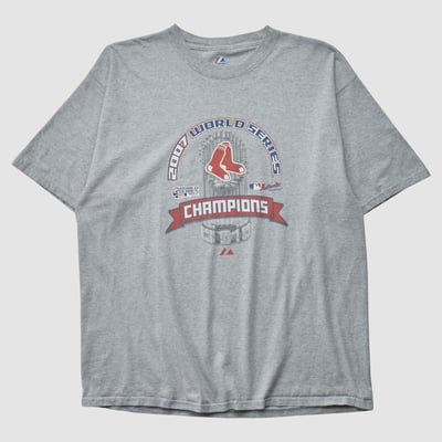 World Series Majestic 2007 T-shirt - Heather Gray - 3XL by Fanatics Real Vintage