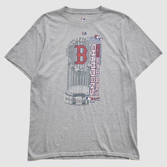 World Series Majestic 2013 T-shirt - Heather Gray - L by Fanatics Real Vintage