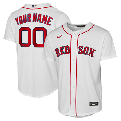 Boston Red Sox Nike Youth Home Replica Custom Jersey - White