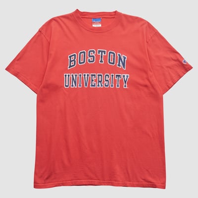 Boston University Champion 2000s T-shirt - Red - XL by Fanatics Real Vintage