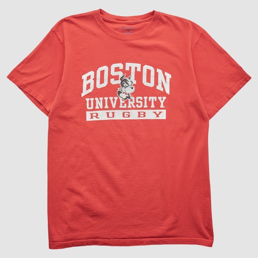 Boston University Champion 2010s T-shirt - Red - M by Fanatics Real Vintage