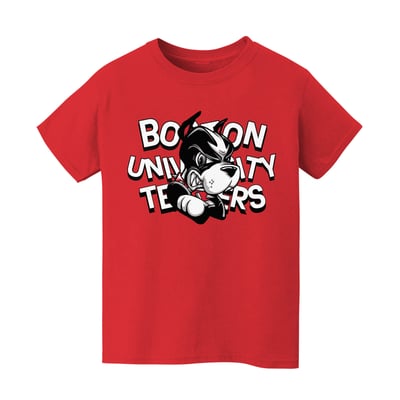 Boston University Vive La Fete Infant Mascot & Name T-Shirt - Red