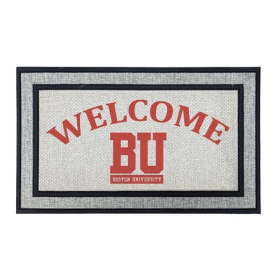 Boston University Jardine 18" x 30" Welcome Doormat