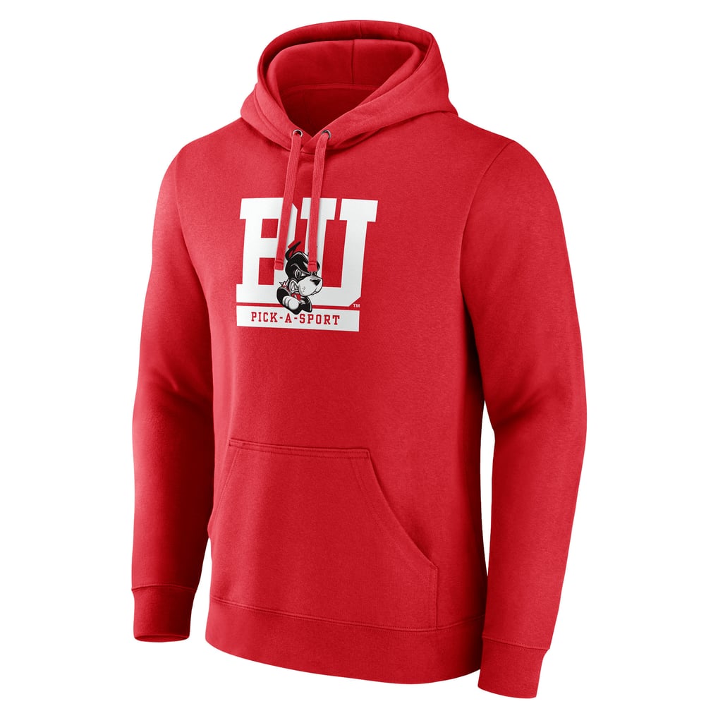 Boston University Authentic Pick-A-Sport Pullover Hoodie - Scarlet
