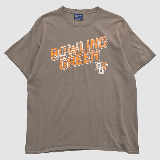 Bowling Green St. Falcons MV Sport 2000s T-shirt - Brown - L by Fanatics Real Vintage
