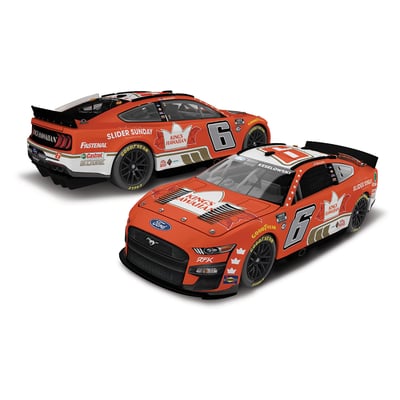  Brad Keselowski Action Racing 2023 #6 King's Hawaiian 1:24 Regular Paint Die-Cast Ford Mustang
