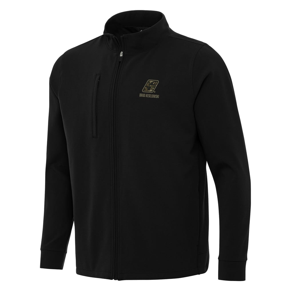 Brad Keselowski Antigua Regard Full-Zip Jacket - Black