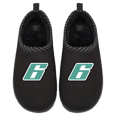Brad Keselowski ISlide Unisex Number Mission Slippers - Black