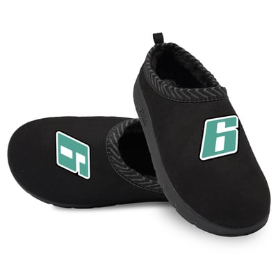 Brad Keselowski ISlide Unisex Number Mission Slippers - Black