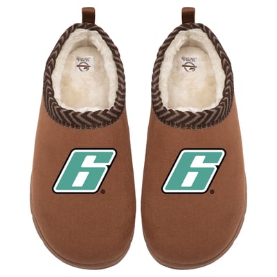 Brad Keselowski ISlide Unisex Number Mission Slippers - Brown