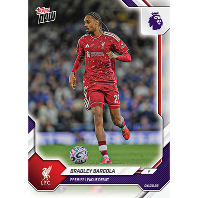 Bradley Barcola - 2026-27 Premier League Topps NOW® - Card 16