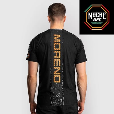 Brandon Moreno UFC Zenith by Venum Authentic Fight Night Noche Walkout Jersey - Black