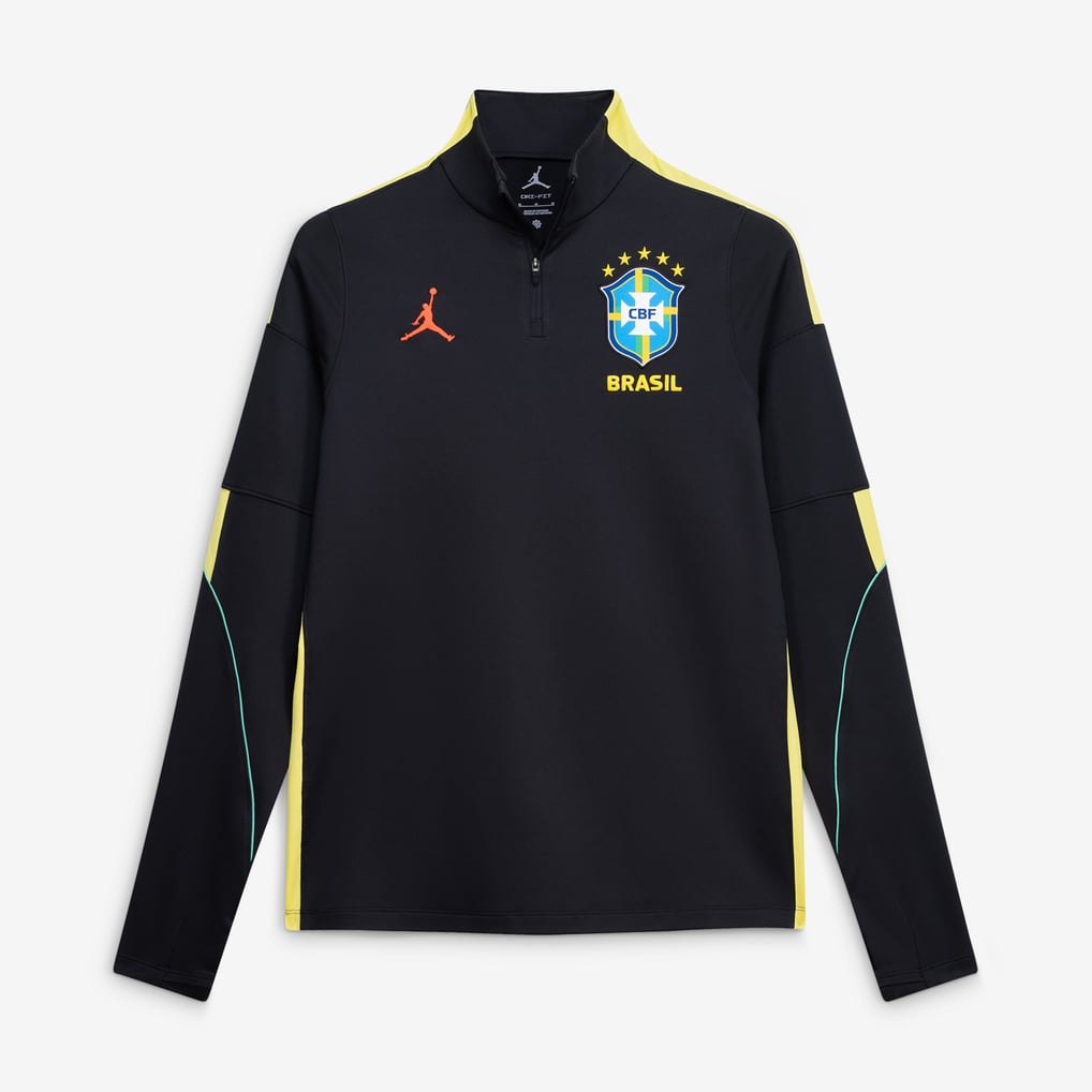 Brazil National Team Jordan Brand 2026 Strike Dri-FIT Long Sleeve 