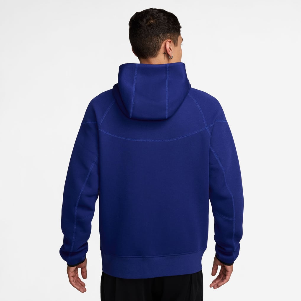 Brazil Women's National Team Nike Tech Fleece Full-Zip Hoodie - Royal