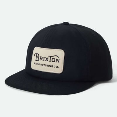  Brixton Brixton Unisex Grade Snapback Hat - Black