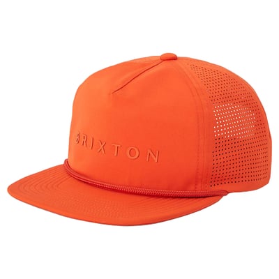 Brixton Unisex Alpha Journey Adjustable Hat - Orange