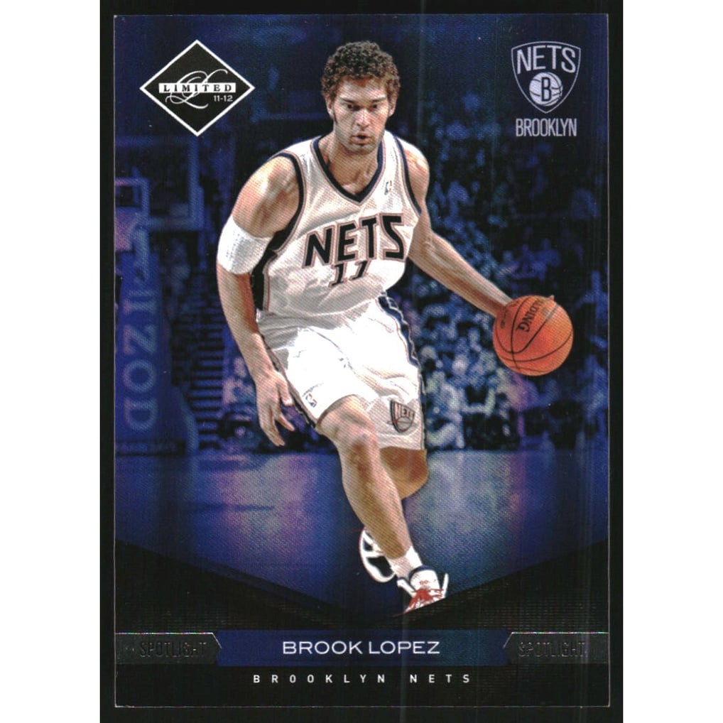 2011-12 Limited Silver Spotlight #47 Brook Lopez