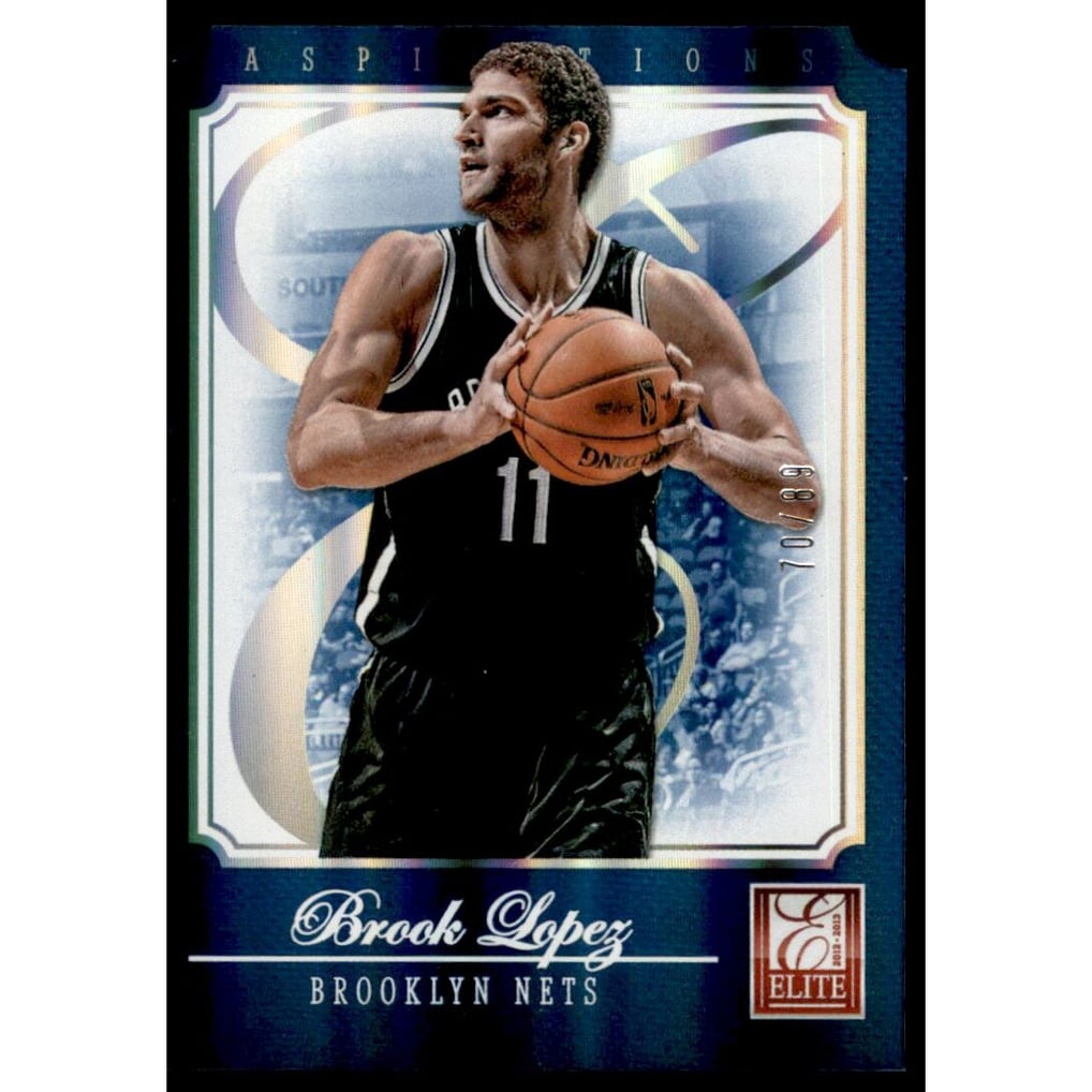 2012-13 Elite Aspirations #39 Brook Lopez/89