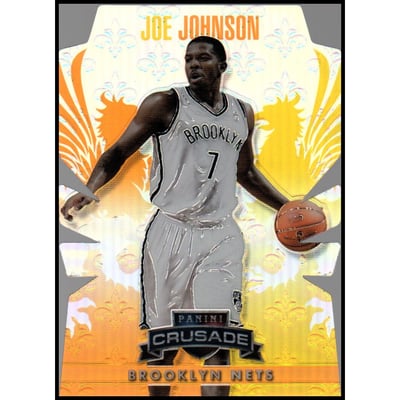 2013-14 Panini Crusade Insert Orange Die Cut #224 Joe Johnson