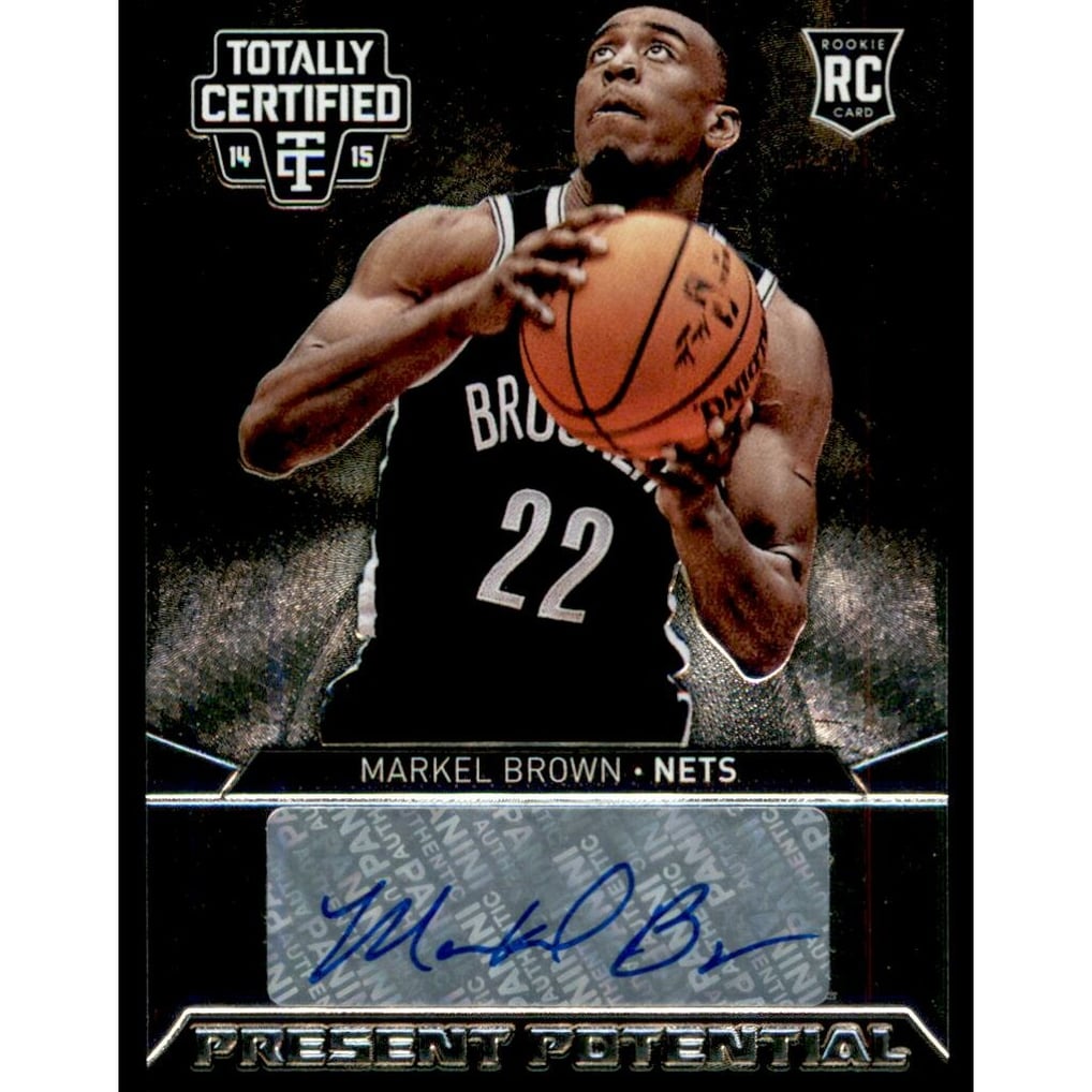 2014-15 Totally Certified Present Potential Signatures #PPSMB Markel Brown