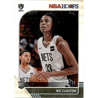 2019-20 Hoops Silver #241 Nicolas Claxton