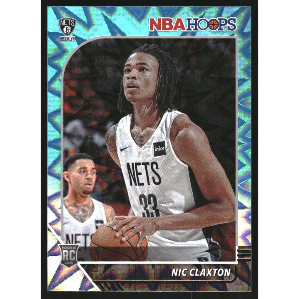 2019-20 Hoops Teal Explosion #241 Nicolas Claxton