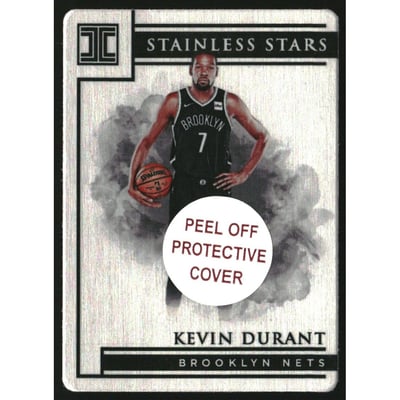 2019-20 Panini Impeccable Stainless Stars #4 Kevin Durant