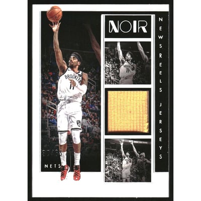 2019-20 Panini Noir Newsreels Jerseys #30 Kyrie Irving