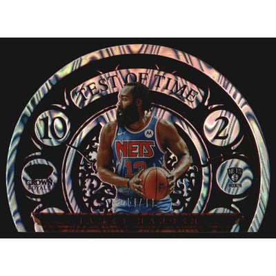 2020-21 Crown Royale Test of Time Red #16 James Harden