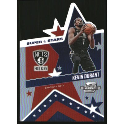 2020-21 Panini Contenders Optic Superstars #6 Kevin Durant