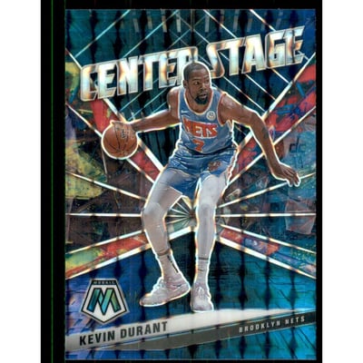 2020-21 Panini Mosaic Center Stage #9 Kevin Durant