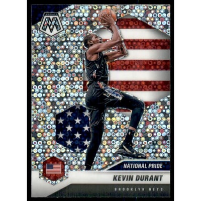 2020-21 Panini Mosaic Mosaic Fast Break Silver #248 Kevin Durant
