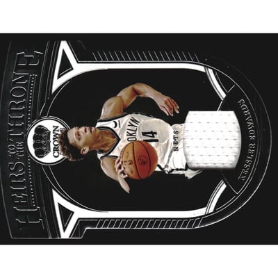 2021-22 Crown Royale Heirs to the Throne Materials #2 Kessler Edwards