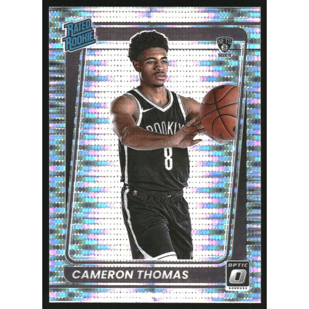 2021-22 Donruss Optic Target Box Set #153 Cameron Thomas